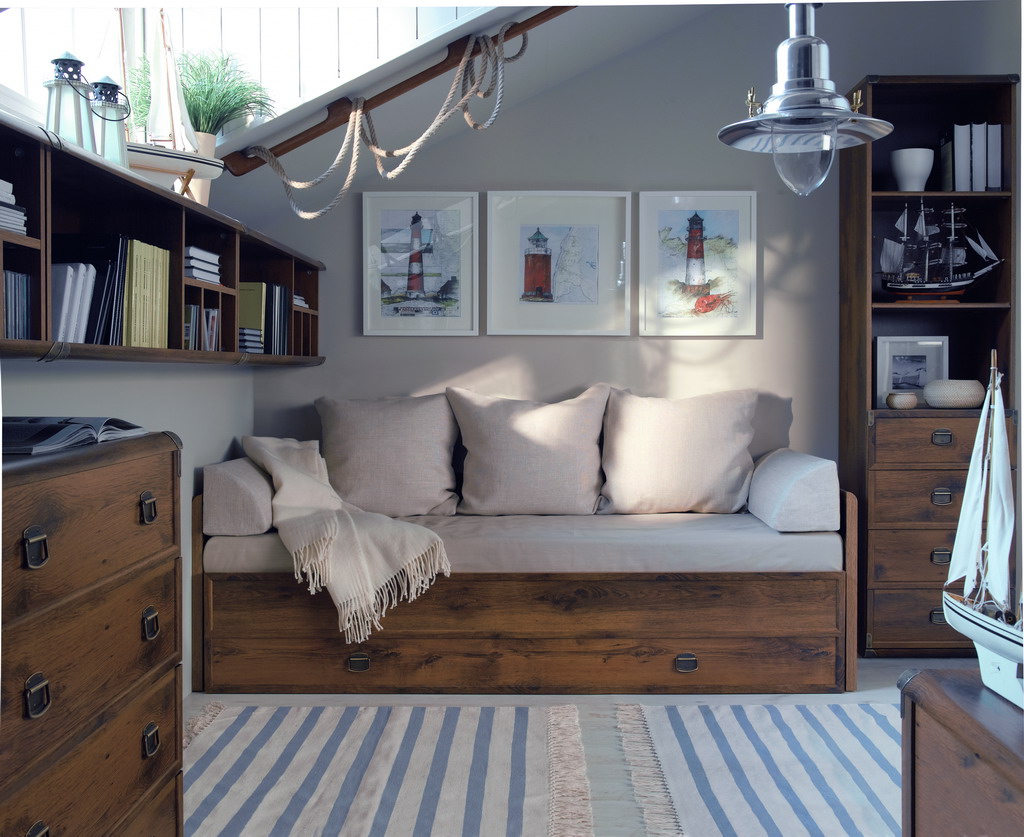 Studentský pokoj - Black Red White - Indiana 2