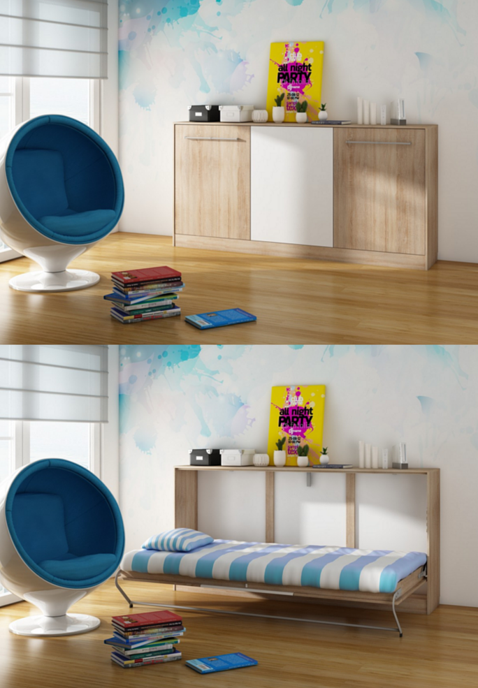 Rozkládací postel - WIP - Roger (s roštem)