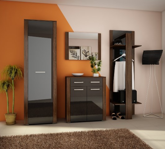 Předsíň - WIP - Cezar Švestka + Lesk černý