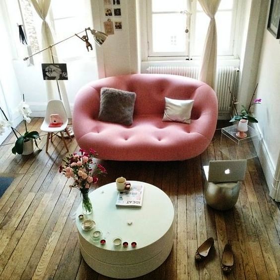 Růžový dvojsedák