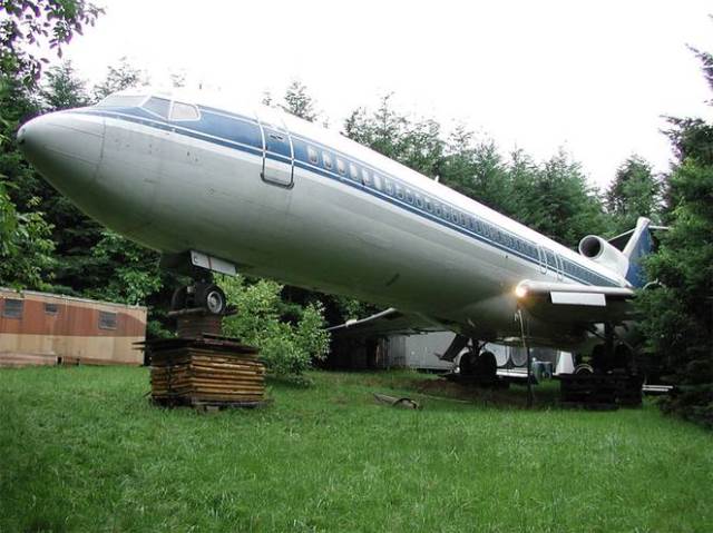 Boeing 727 jako dům