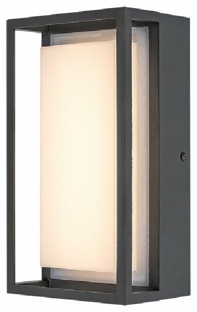 Venkovní nástěnné LED svítidlo Mendoza (bílá + antracit)