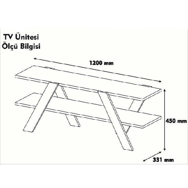 TV stolek/skříňka Baci