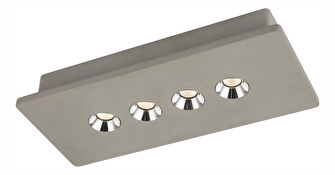 Stropní/nástěnné svítidlo LED Timo 55011-4 (šedá)