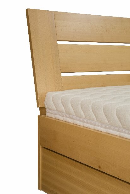 Manželská postel 140 cm LK 192 BOX (s roštem a úl. prostorem)