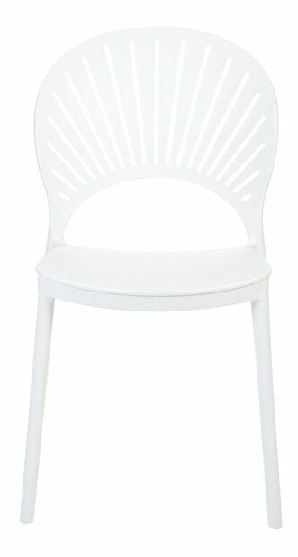 Set 4 ks jídelních židlí Ostza (bílá)