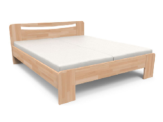Manželská postel 220x160 cm Sharyl (masiv)