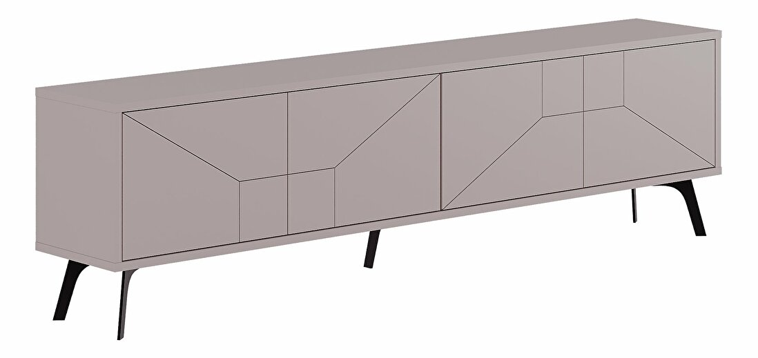 TV stolek/skříňka Duben (Světlá mokka)