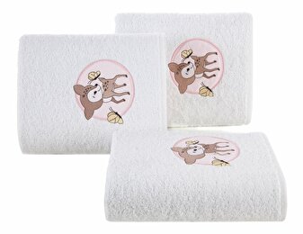 Sada ručníků 50x90 cm Bambino 32 (6 ks) (bílá)