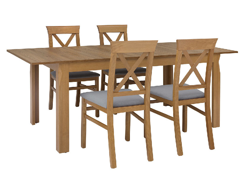 Jídelní stůl BRW Bergen STO/160 (pro 6 až 8 osob)