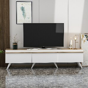 TV stolek/stojan Valika (bílá)