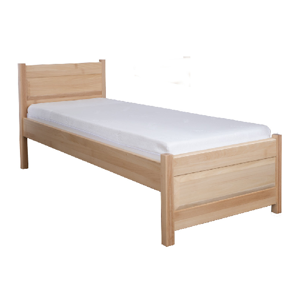 Jednolůžková postel 100 cm LK 120 (buk) (masiv)