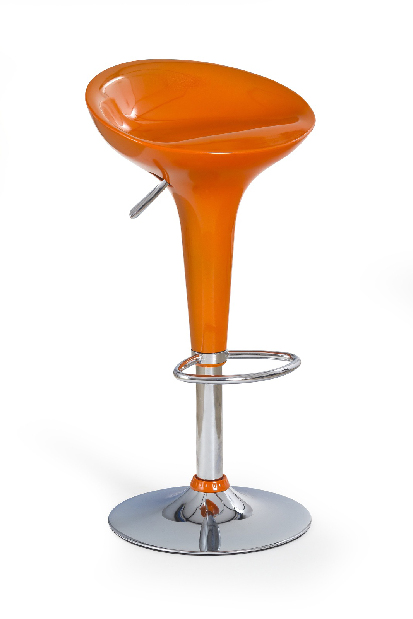 Barová židle H-17 pomerančová