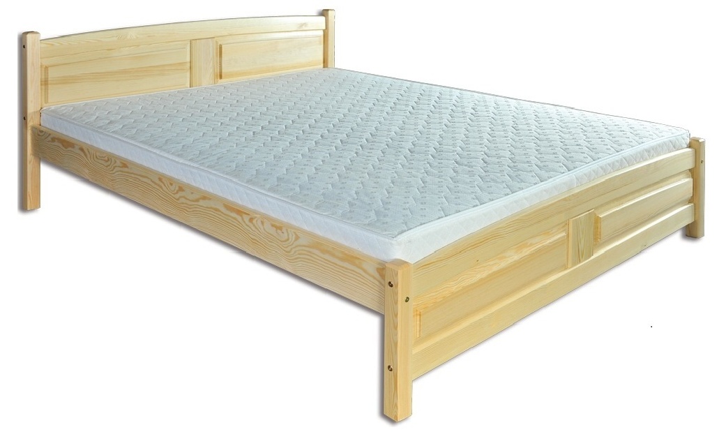 Manželská postel 200 cm LK 104 (masiv)