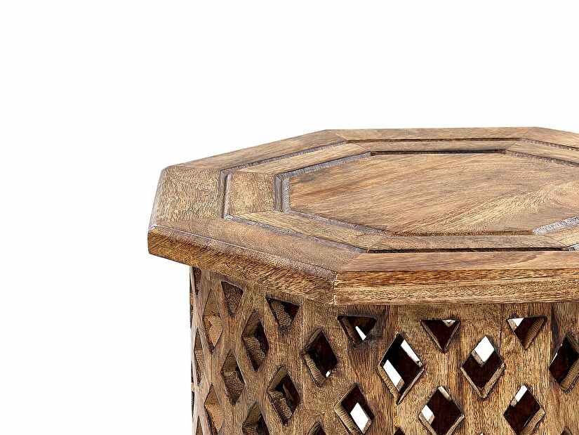 Konferenční stolek Khaza (tmavé dřevo)