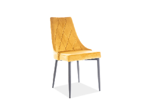 Jídelní židle Tilda (žlutá + šedá)