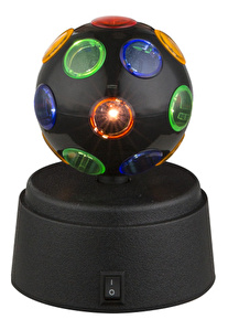 Dekorativní svítidlo LED Disco 28017 (černá + multicolor)