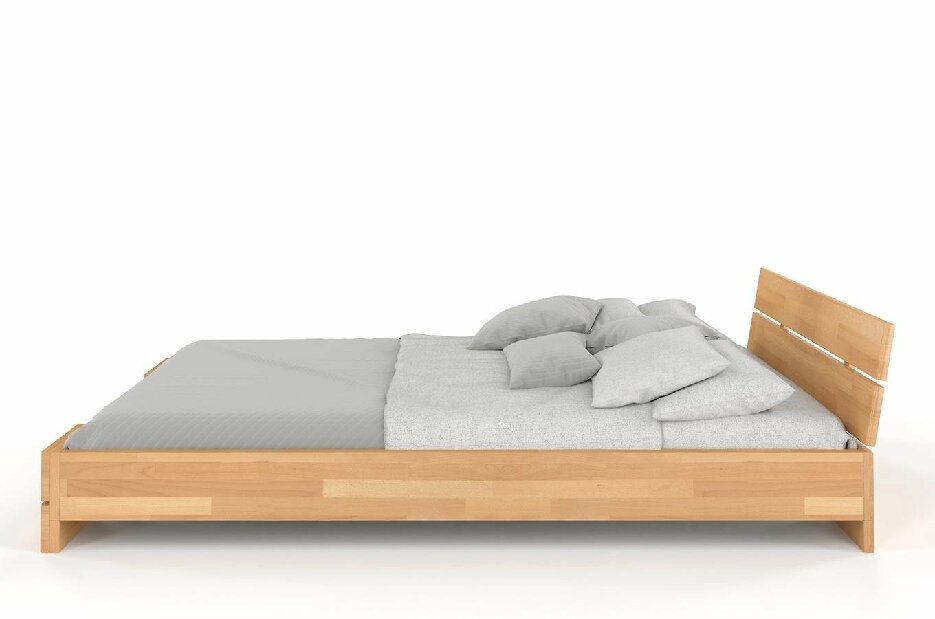 Manželská postel 180 cm Naturlig Lorenskog (buk)