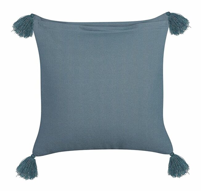 Sada 2 ozdobných polštářů 45 x 45 cm Setar (modrá)