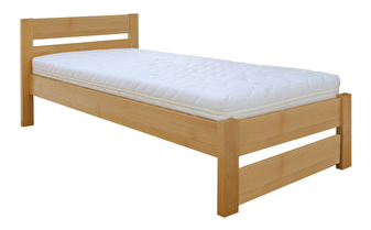 Jednolůžková postel 90 cm LK 180 (buk) (masiv)