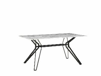Jídelní stůl BANOLA (černá) (pro 6 osob)
