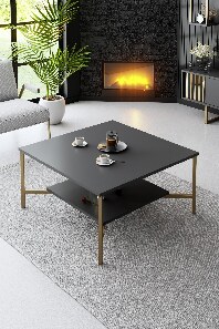 Konferenční stolek Golden (Antracit + Černá)