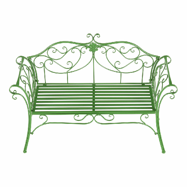 Zahradní lavička Entalia (zelená)