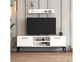 TV stolek/skříňka Rigga (bílá)