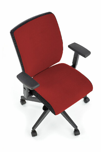 Kancelářská židle Panpo (červená + černá)