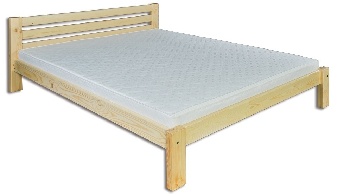 Manželská postel 200 cm LK 105 (masiv)