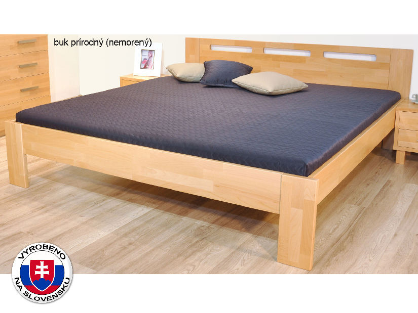 Jednolůžková postel 100 cm Neoma (masiv)