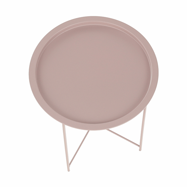 Příruční stolek TReno (růžová)
