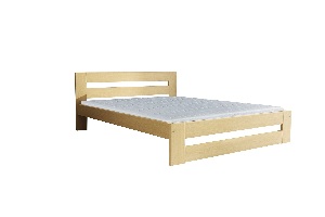 Manželská postel 160 cm Mariela (borovice přírodní)