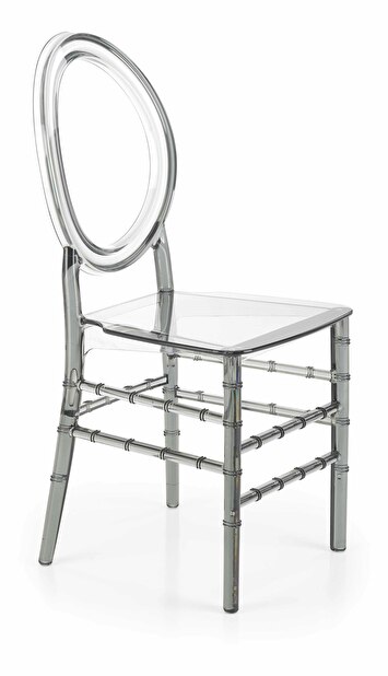Jídelní židle Kuw (stříbrná)