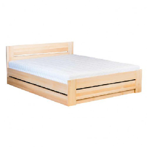Manželská postel 200 cm LK 198 BOX (s roštem a úl. prostorem)