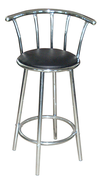 Barová židle Mercie D-9-856 černá