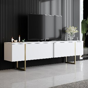 TV stolek/stojan Luxi (bílý)