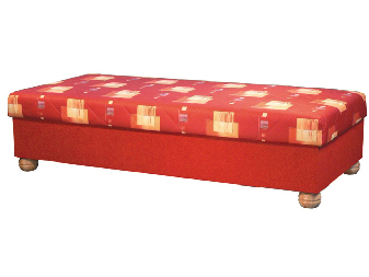 Jednolůžková postel (válenda) 90 cm Micah (se sendvičovou matrací)