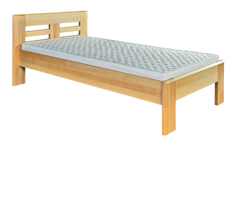 Jednolůžková postel 80 cm LK 160 (buk) (masiv)