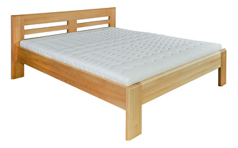 Manželská postel 180 cm LK 111 (buk) (masiv)