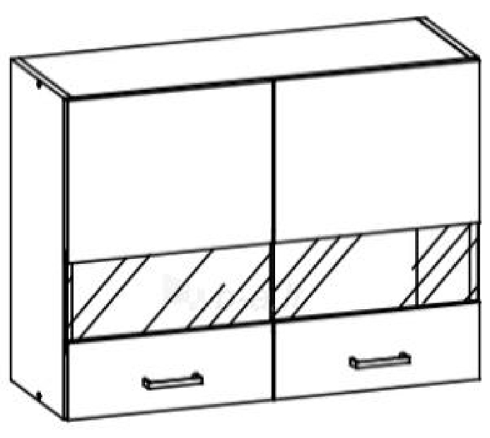 Horní kuchyňská skříňka Estell EZ6 G80W