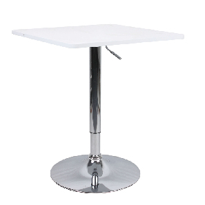 Barový stůl Freya (bílá) (pro 4 osoby)