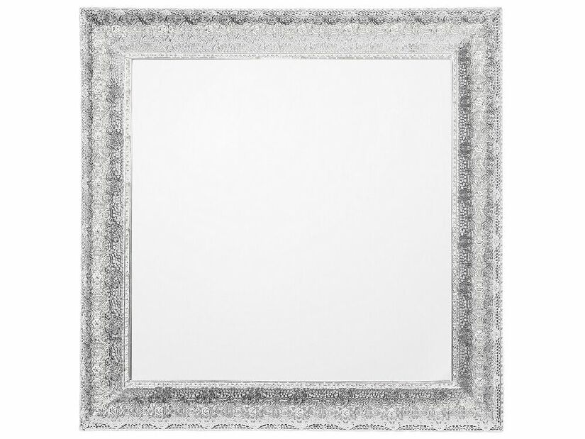 Nástěnné zrcadlo Carvina (stříbrná)