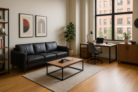 Pohovky do kanceláře a home office: Neformální komfort a ergonomie