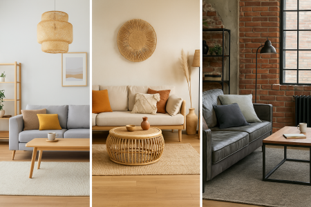 Scandi, boho nebo industrial? Jak vybrat nábytkový styl, který vydrží léta