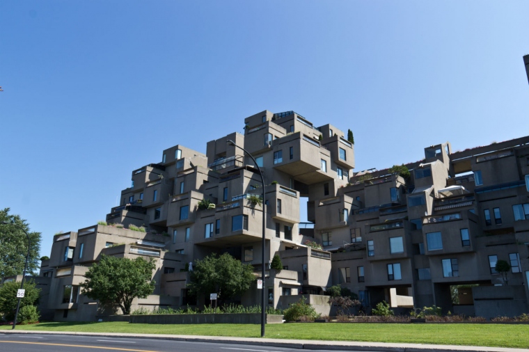 Obytný komplex Habitat 67 v kanadském Montrealu navrhl architekt Moshe Safdie. Foto: ©Depositphotos.com/ClickImages