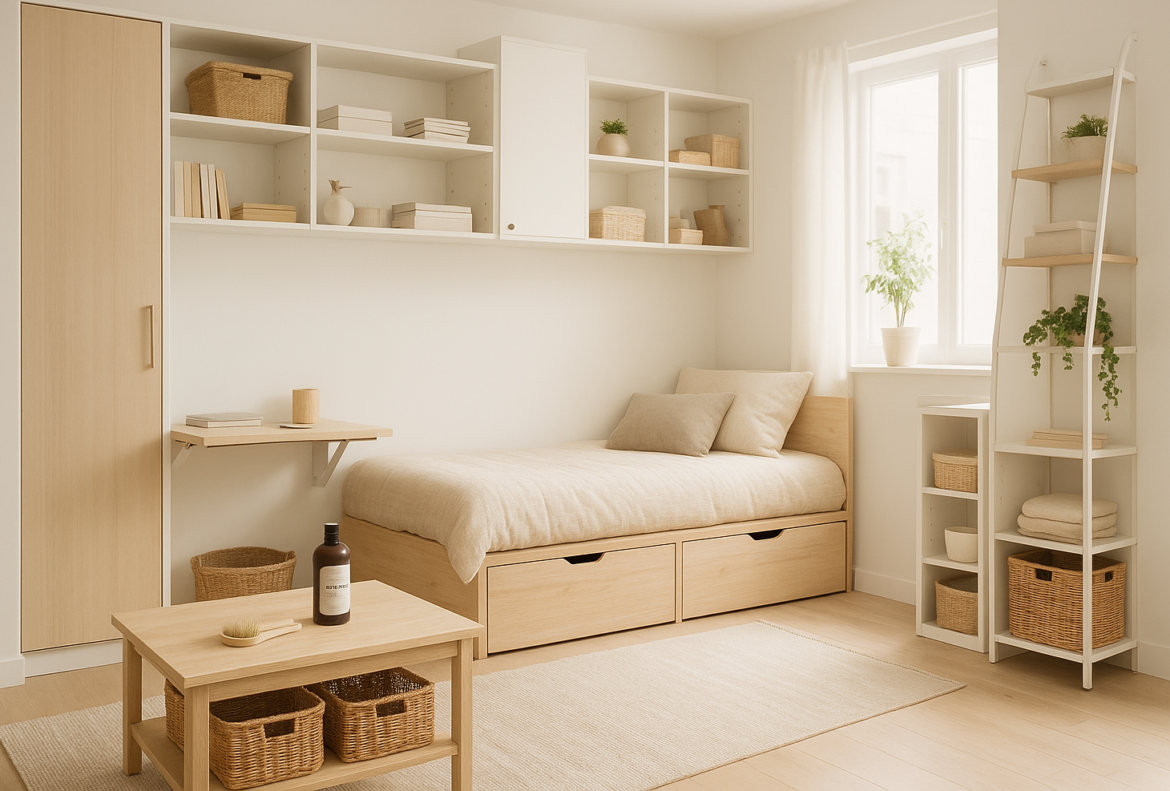 skladovani v malych prostorach