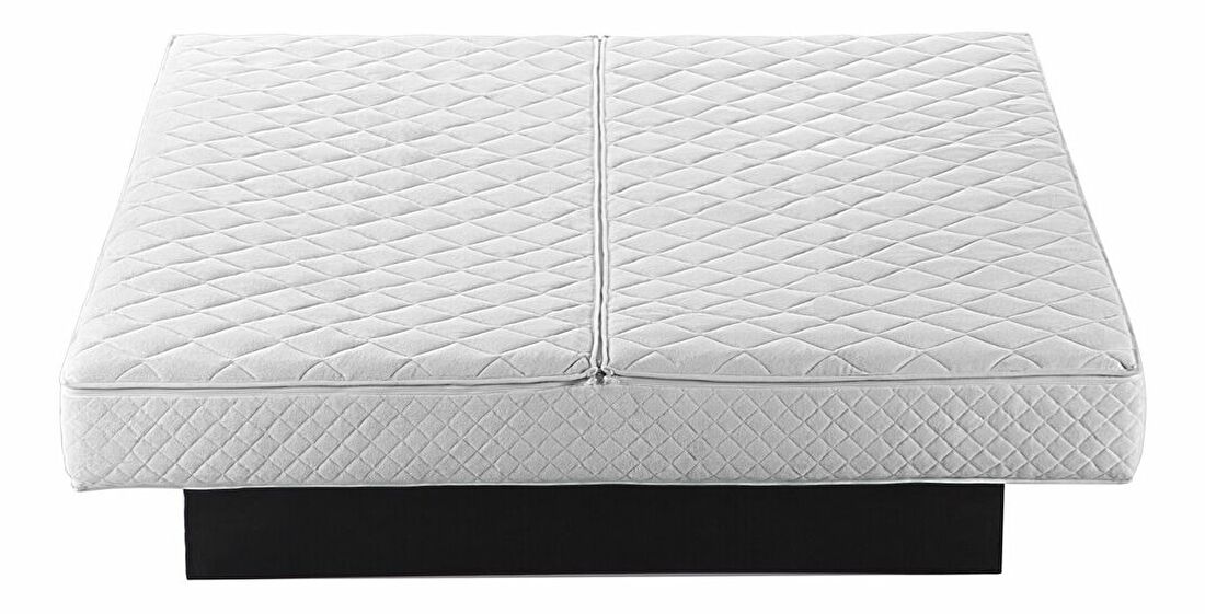 Manželská vodní postel 160 cm Anais (bílá) (s roštem a matrací)
