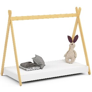 Dětská postel Graciela (bílá) (s matrací)