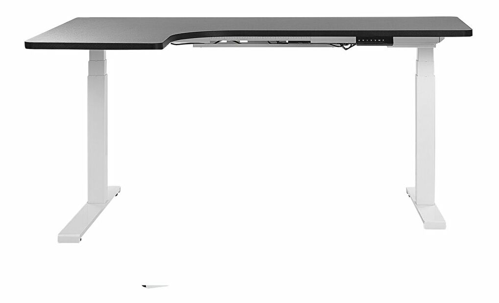 PC stolek Destiny (černá + bílá) (L)
